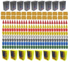 Hay Bales Oil Drums & Road