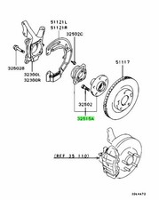 Hub Assembly, Front Wheel For