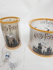 Harry Potter Lamp with Plug and Cord and Matching Lampshade - Hedwig Design