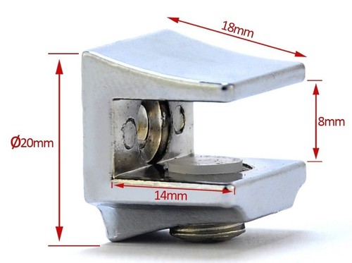 4pcs adjustable glass shelf - 4pcs,