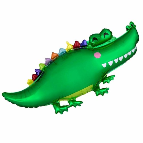 Crocodile balloon zoo animal - zoo,