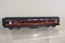 EXLEY O GAUGE LMS MAROON FULL 3rd CLASS OPEN COACH 1709 oi