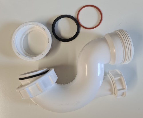 Floplast shallow bath - shallow, trap