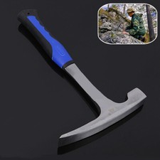 Flat Tip Rock Pick Hammer For Prospecting Geological Mine Exploration Portable 