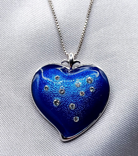 Bradford exchange blue enamel - bradford,