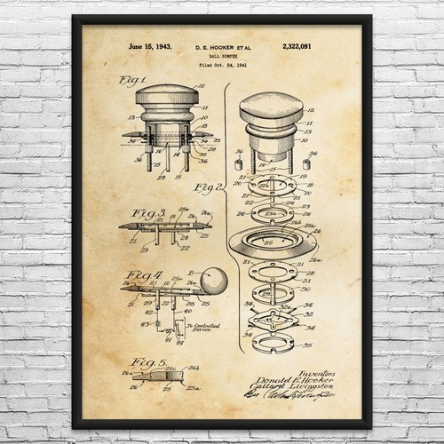 Pinball scoring bumper patent - scoring,