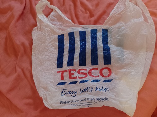 Tesco white plastic - tesco,