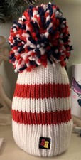 England Rugby Official 2003 Champions Bobble Hat Beanie Big Bobble Hats.