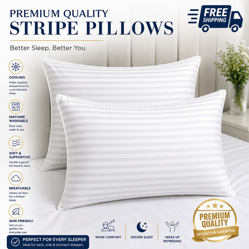 Hotel quality egyptian stripe - hotel,