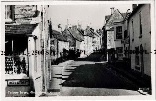 Minchinhampton postcard - minchinhampton,