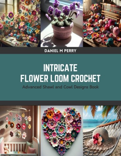 Intricate flower loom crochet - flower,