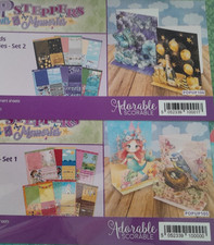 Hunkydory Pop-Up Stepper Cards Moments & Memories - 6 Cards from each Set = 12