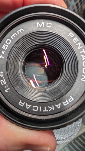 Pentacon 50mm 4 lens - pentacon, f/2.4