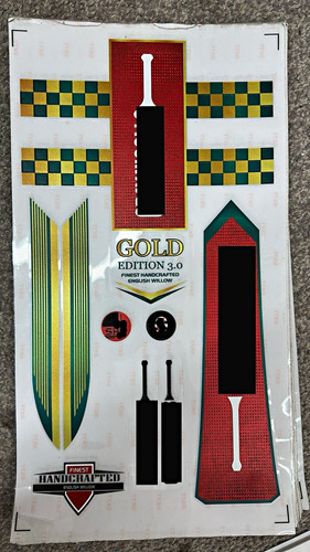 Cricket bat stickers - cricket, decal