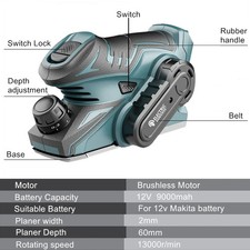 Electric Planer Woodworking