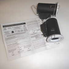 2 x Newlec NL10679A MR16 12V Low Voltage Fixed Fire Rated White Downlight New