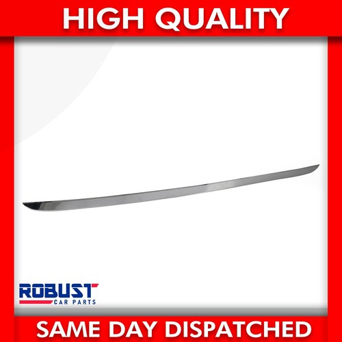 Chrome rear tailgate moulding - chrome,