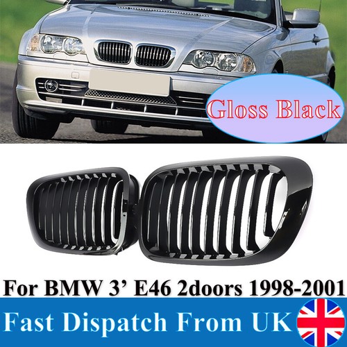 Pair gloss black kidney - gloss,