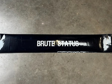 Brute Status Gloss Black Sun Strip - 130CM X 20CM