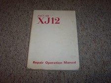 1973 Jaguar XJ12 Series 1 Shop Service Repair Manual 5.3 V12 Sedan Original