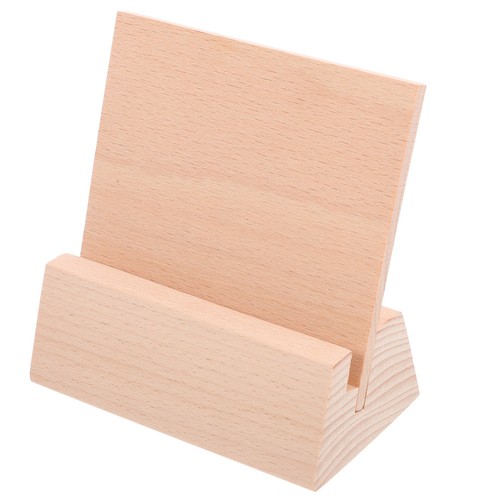 Wooden cards stand card - wooden,