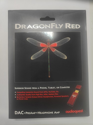 Audioquest dragonfly red usb - red,
