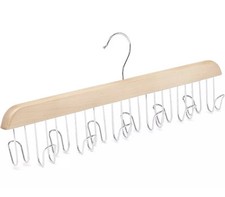 Wooden Belt Hanger Organiser