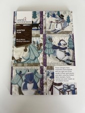 Genuine Anita Goodesign Winter Fun Mix & Match Quilting CD