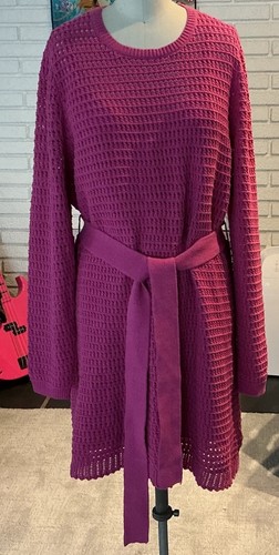 Boden crochet knit long sleeve - crochet,