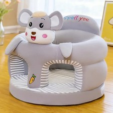 Cute Baby Sofa Support Seat Plush Feeding Chair Toddler Learning Sit Cushion