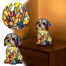 Cute Dog Resin Night Light