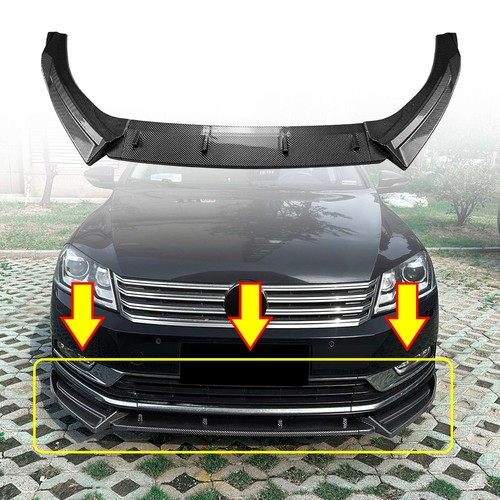 Front bumper lower spoiler lip - lower,