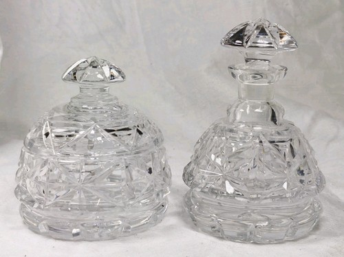 Vintage cut crystal perfume - vintage,