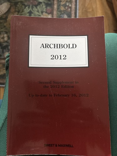 Archbold 2012 2nd supplement - archbold,