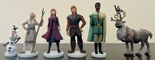 Disney Store Frozen 2 Deluxe Figures/Cake Toppers Bundle x6 Character Items 2019