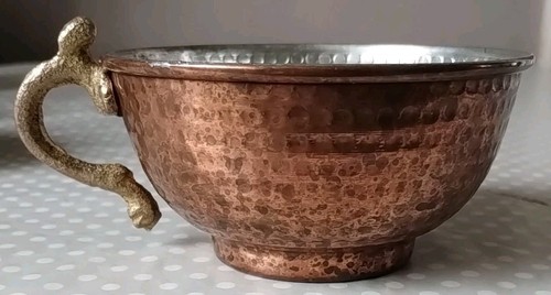Vintage copper cup - copper, cup,