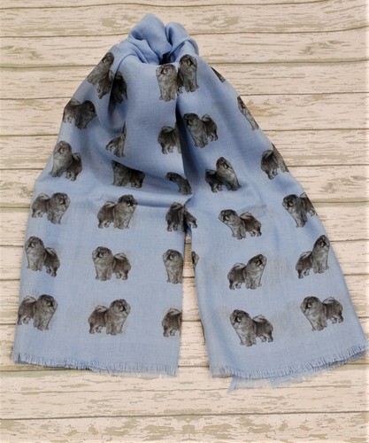Chow dog print - chow, scarf