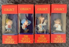 4 x TETLEY TEA Folk Figures