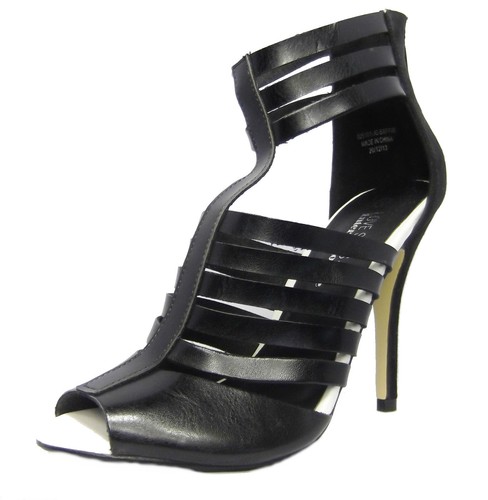 Womens new black zip high - new,