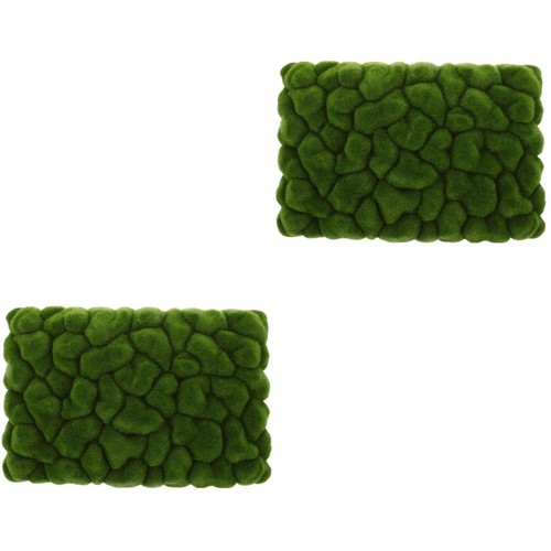 Green foam faux moss - foam,
