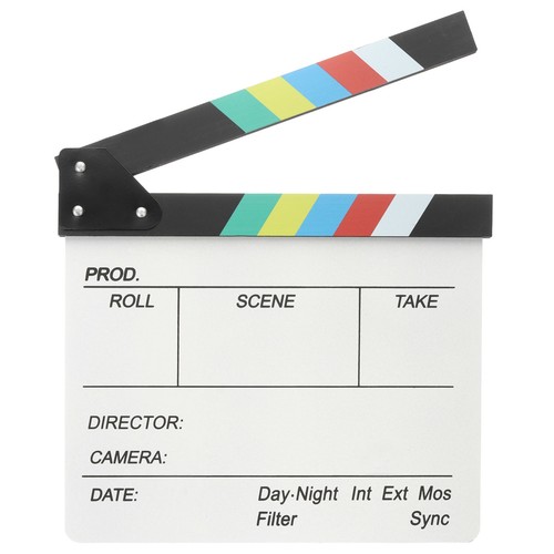 Movie film clapper board - movie,