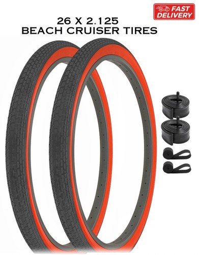 125 beach cruiser red - x,