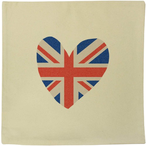 40cm union jack heart - x,