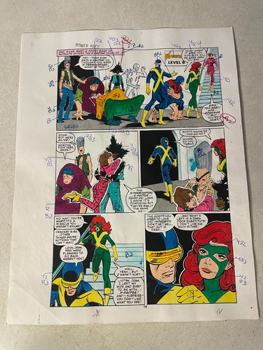 Power pack comic art - power,