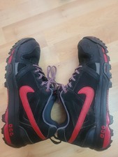Nike ACG Trail Shoes – Black/Red – UK Size [7.5] in Good Condition-Fast Dispatch
