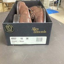 Allen Edmonds Mens Brown Grayson Loafers Shoes Size 10 3E Nice!