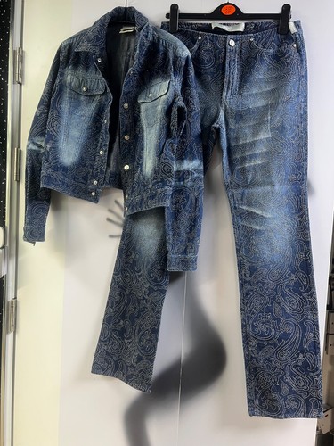 Vintage versace denim set - vintage,