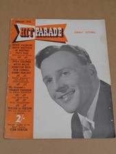 Hit Parade Magazine January 1956 Jimmy Young cover (Patti Page/Diana Dors)