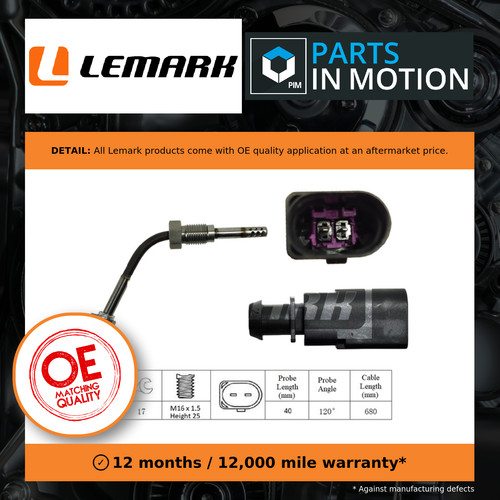 Exhaust temperature sensor - temperature,