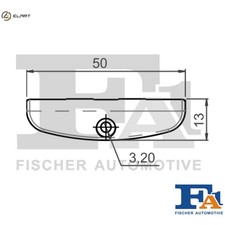CLIP TRIMPROTECTION STRIP 22-40038.5 FOR RENAULT CLIO/II/Hatchback/Van 19 1.8L